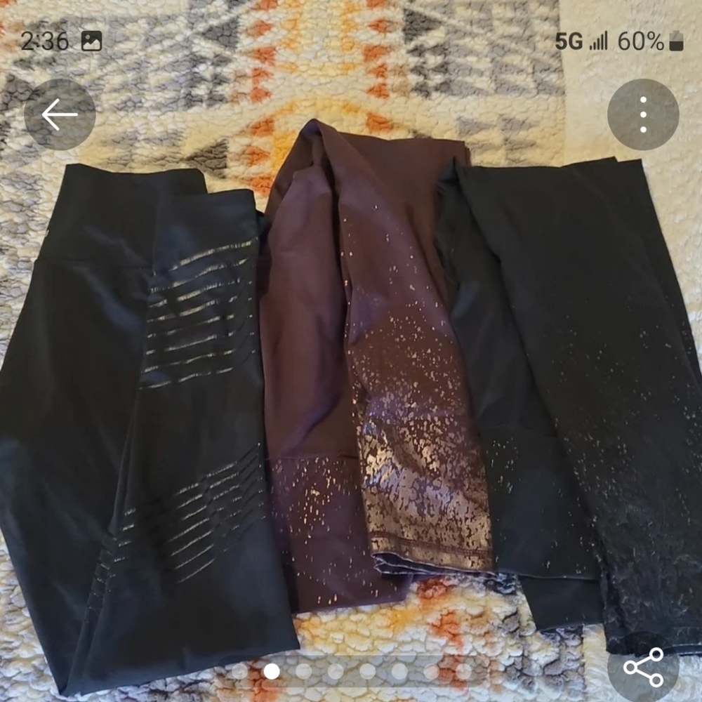 Z by zobha leggings lot of 3